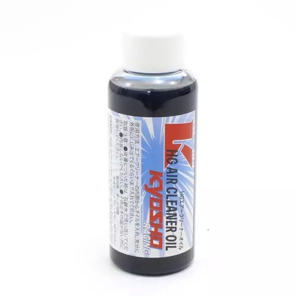 HG Air Cleaner Oil Blue 100cc for Nitro RC Engines | Kyosho