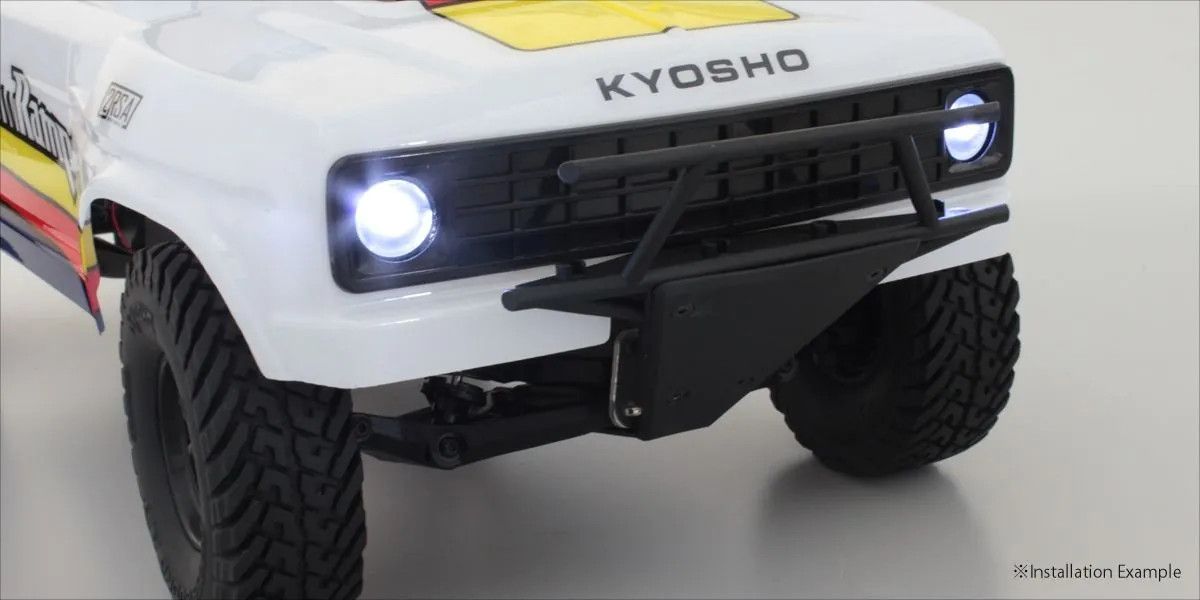 Kyosho LED Light Unit (5mm/2 Bulbs/L=400/Clear) 97054-2B