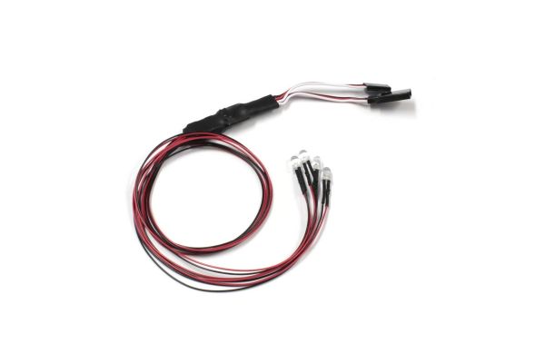 Kyosho LED Light Unit (5mm/4 Bulbs/L=400/Clear) 97054-4B