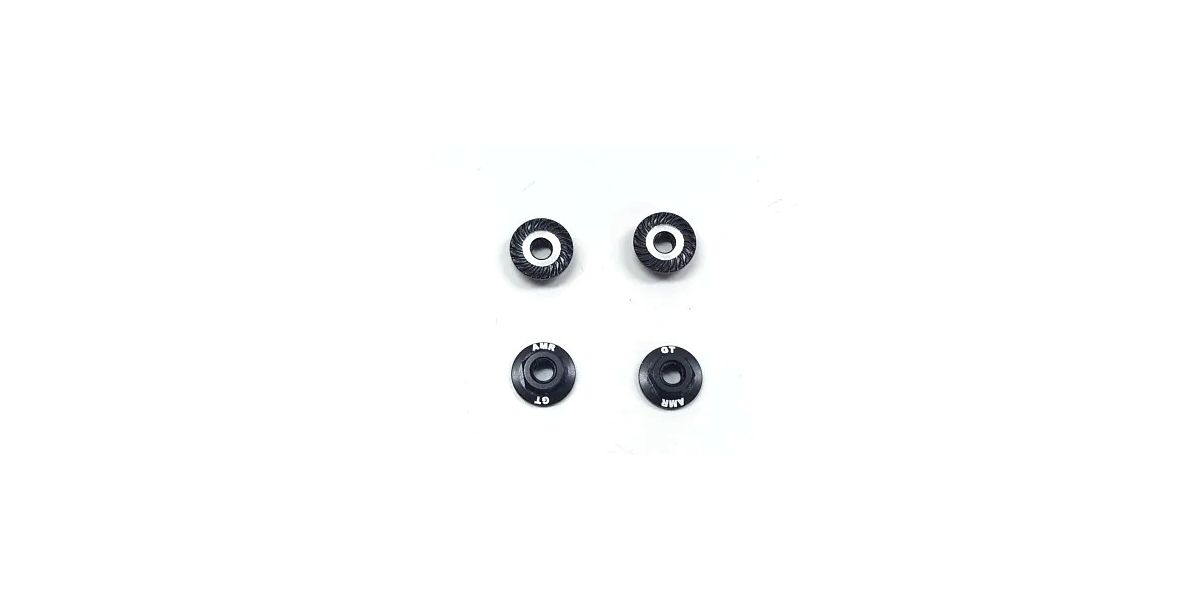 Kyosho M4 Large 11mm Flange, Black  AMR030BK