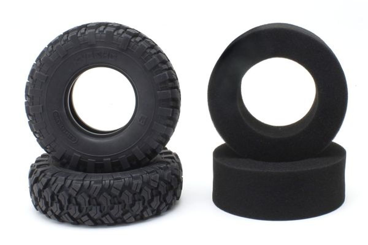 Kyosho KC10 Tire Set 110x37 Compound #40 (2pcs)
