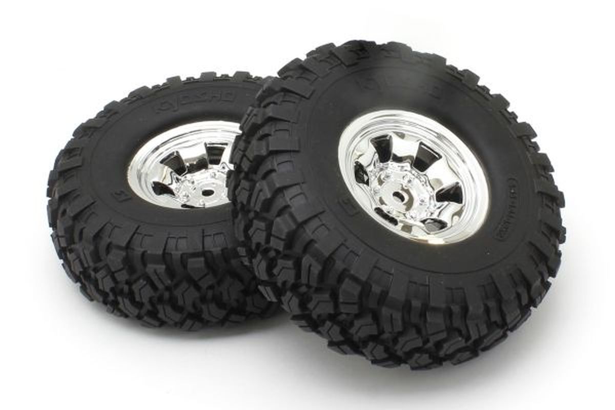 Kyosho KC10 Complete Wheel & Tire Spoke SC #40 Set (2pcs)