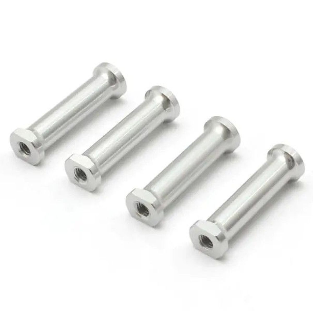 Silver Deck Post Set 4-Pack for Plazma Mk.III/Fantom Ext | Kyosho