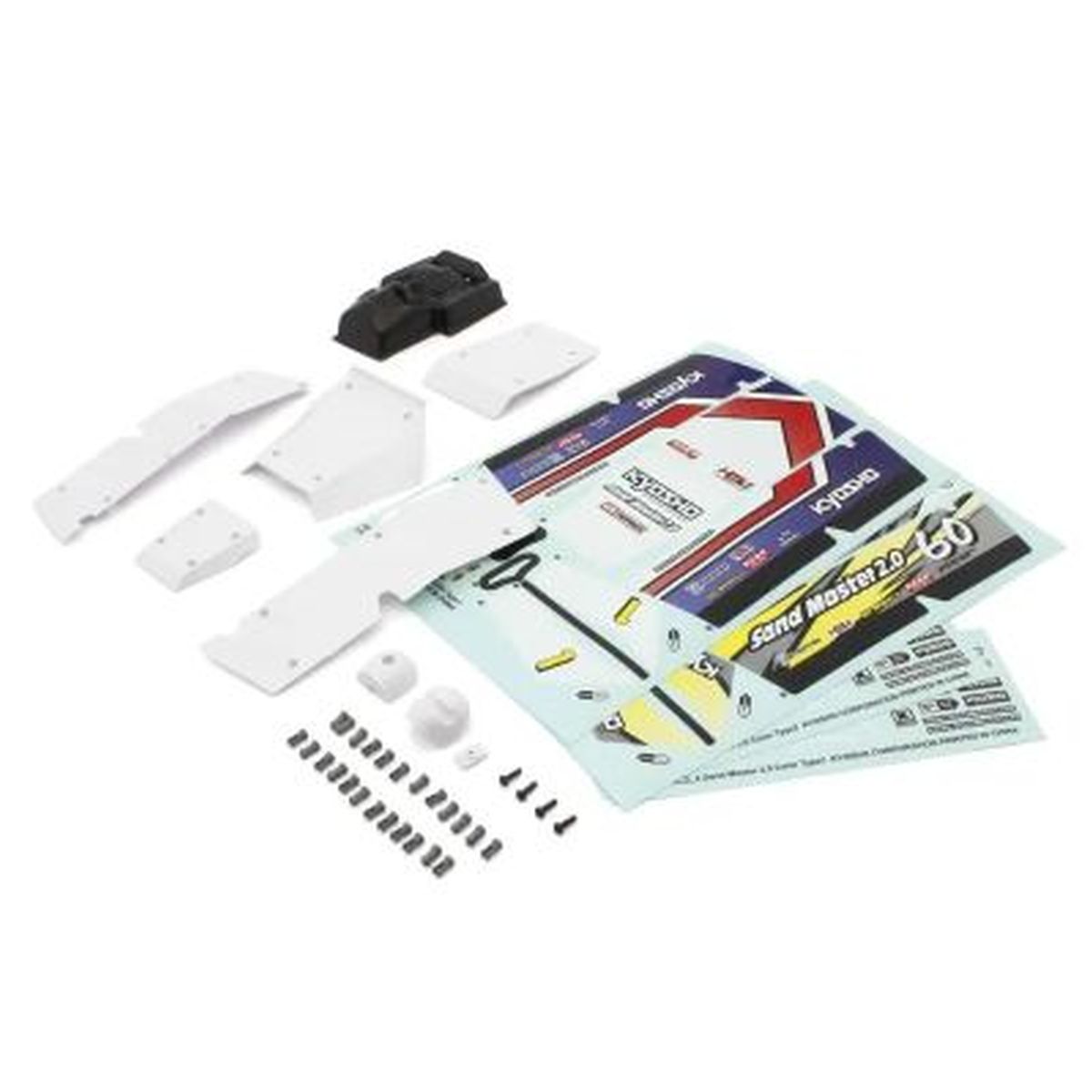 Sand Master 2.0 Clear Body Set with Decals for EZ Series | Kyosho