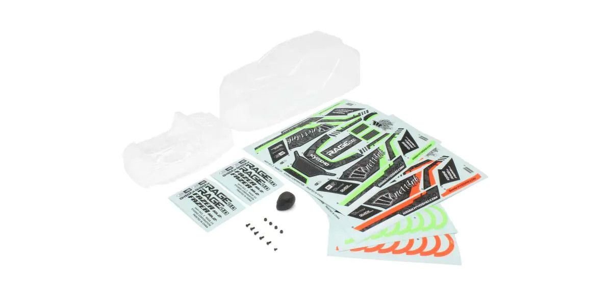 Kyosho RAGE2.0 Non-Decoration Body Set FAB501