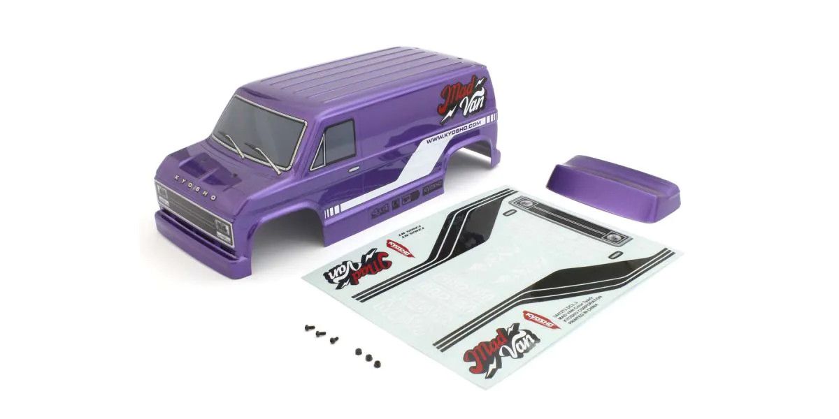 Kyosho MAD VAN Color Type2 Decoration Body Set FAB502PL