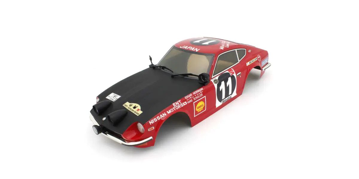 Kyosho 1971 Datsun 24oz Rally Decoration Body Set FAB614RD