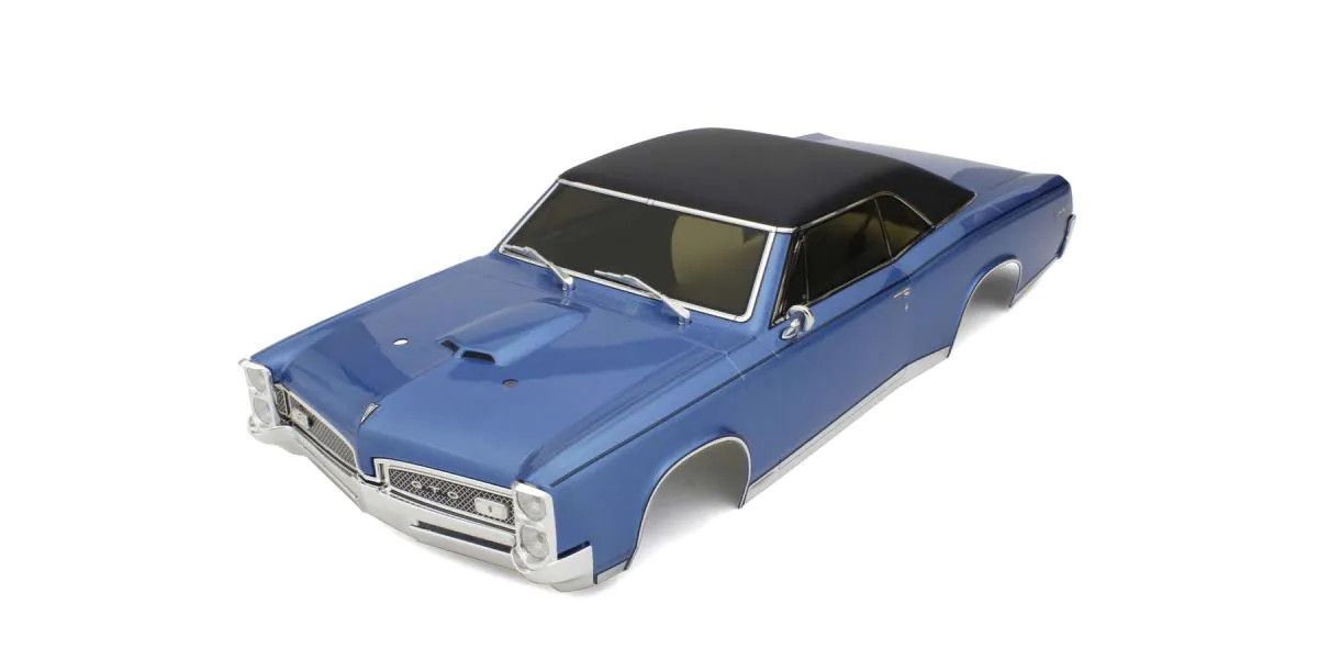 Kyosho 1967 Pontiac GTO Tyrol Blue Decoration Body Set Default Title