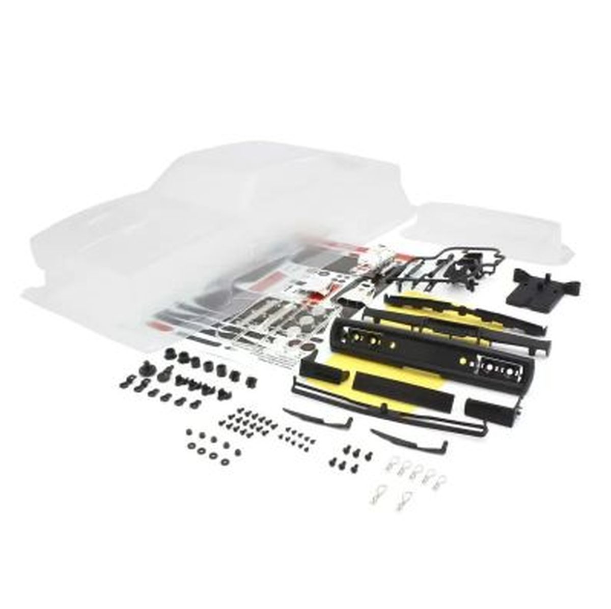 1970 Dodge Charger Supercharged VE Clear Body Set for Fazer | Kyosho