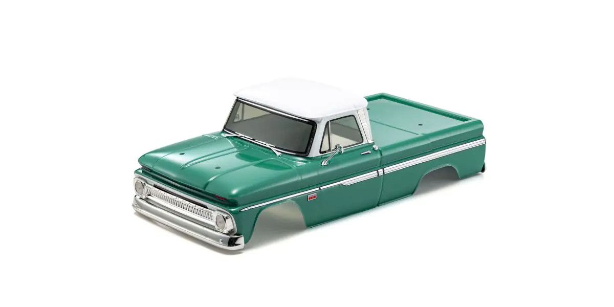 Kyosho 1966 Chevy C10 Fleetside Pickup Light Green Decoration FAB712LG