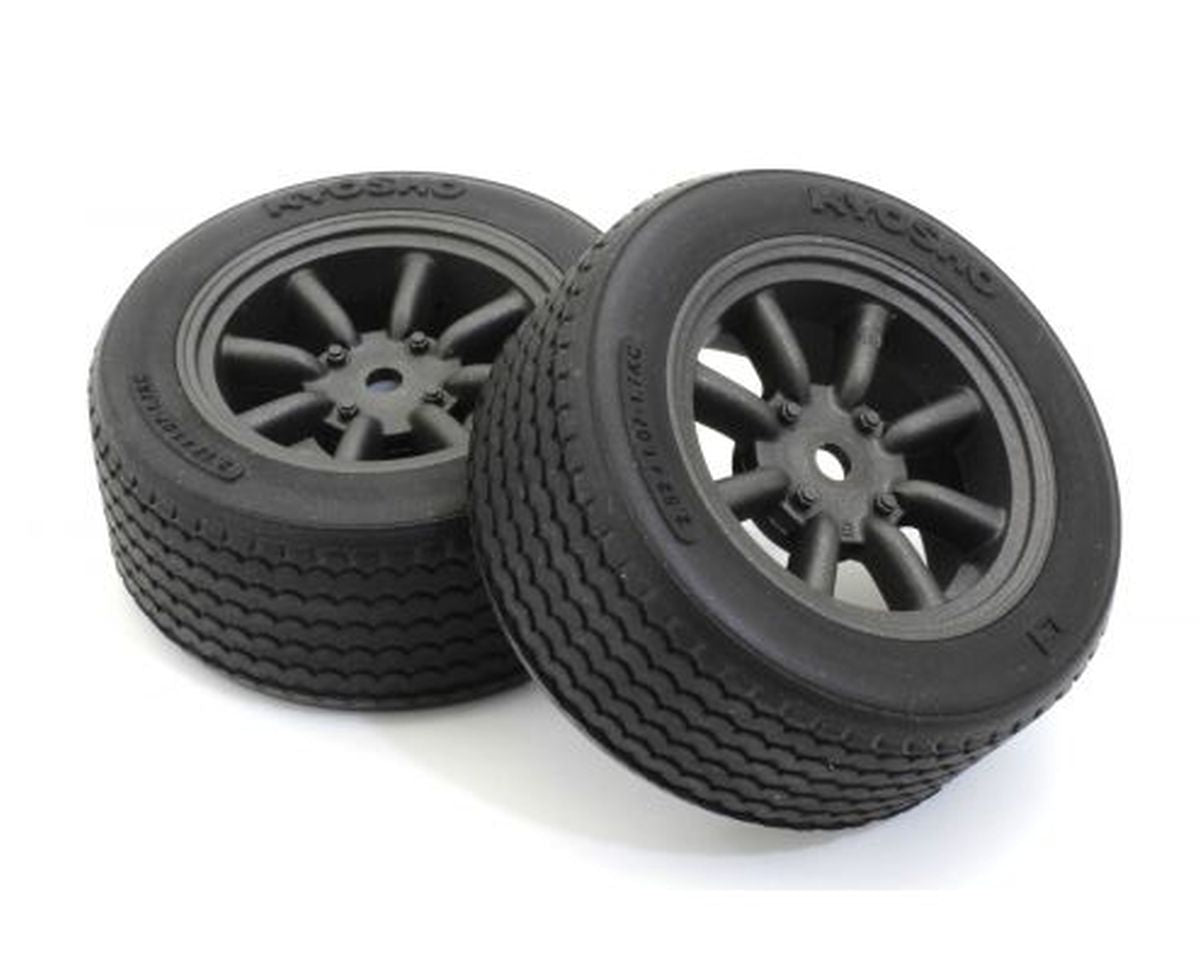 Kyosho GluedTCTireFZ02(M/8SwatanabeWh el/BK/2p)