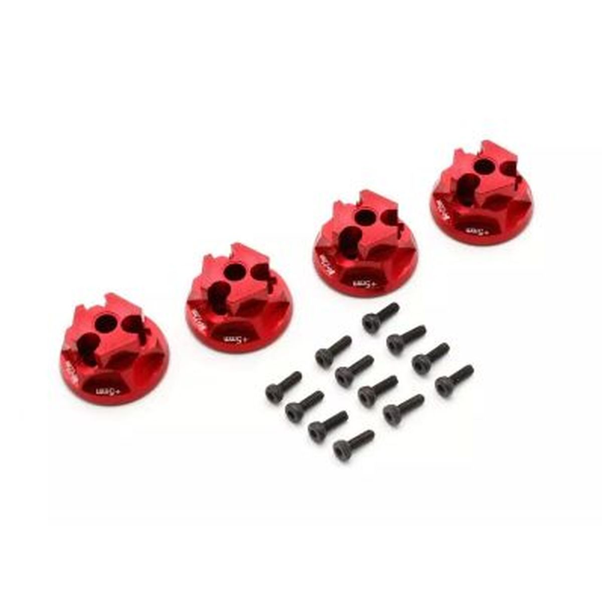 +5mm HD Wheel Hub Set 4-Pack for Fazer FZ02-R 1/10 Scale | Kyosho