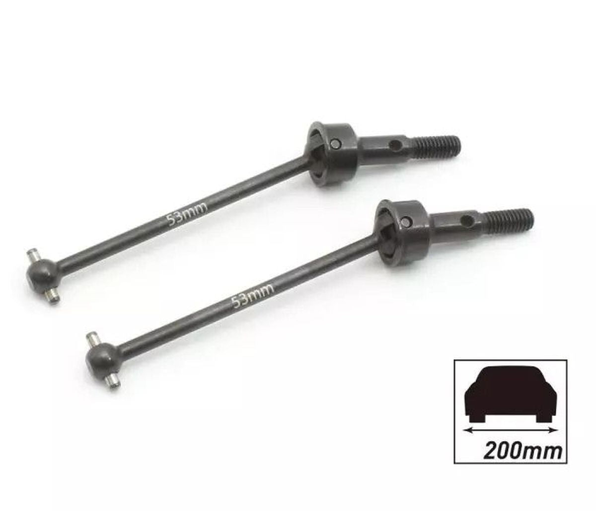 Kyosho Fazer D2 Diff Universal Swing Shaft Set 53mm (2pcs)