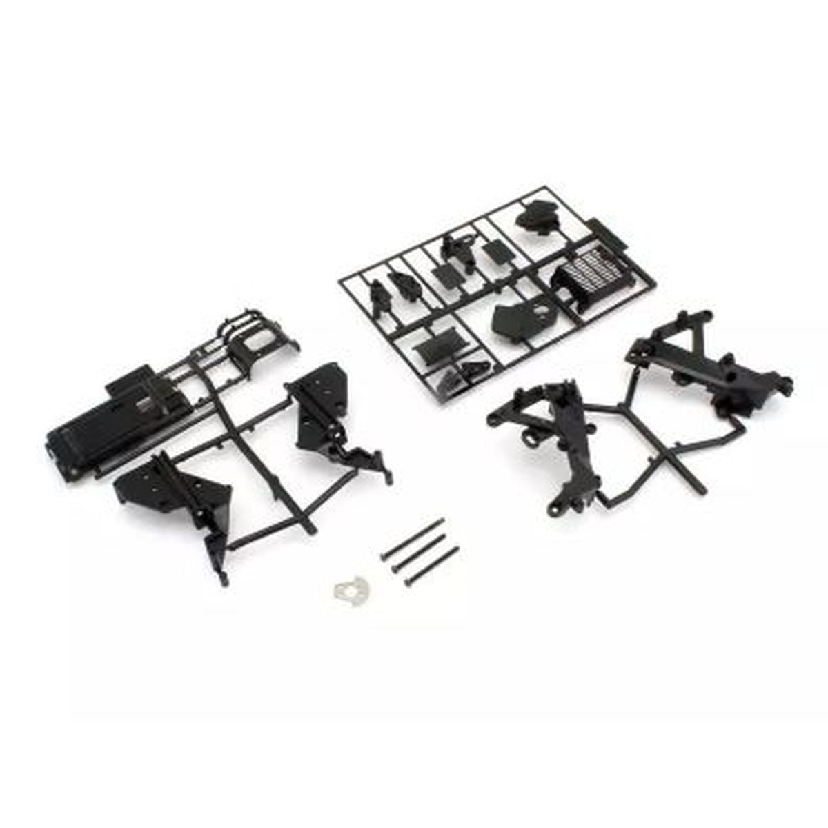 Main Frame & Gear Box Set Black for Hang-On Racer Motorcycle | Kyosho