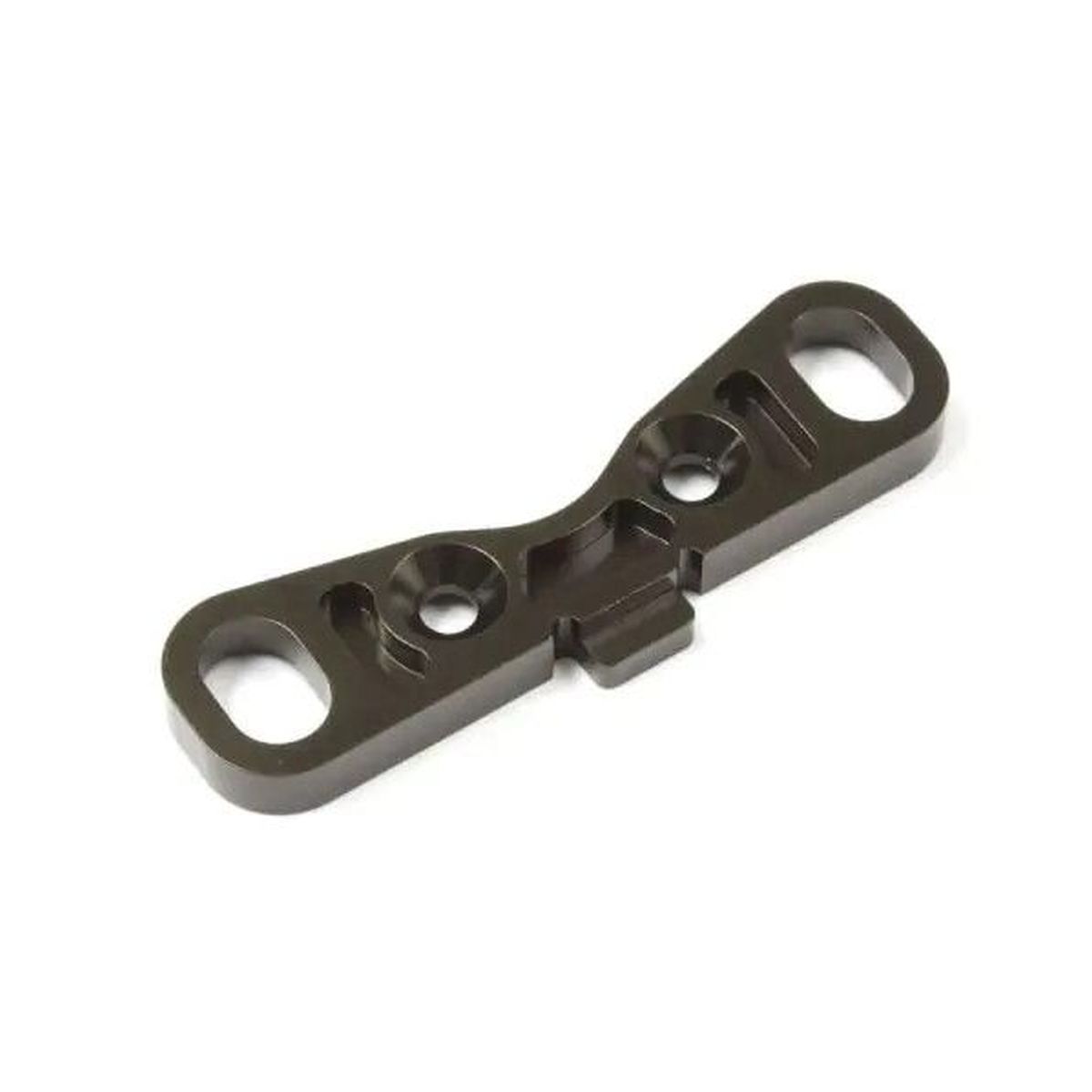 Rear Lower Suspension Holder Front Gunmetal for Inferno MP9 | Kyosho