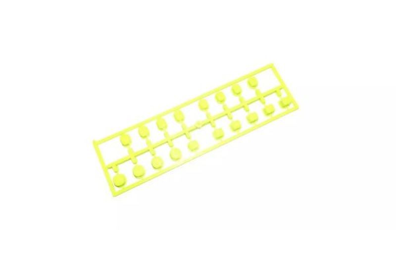 Suspension Bush Set Fluorescent Yellow for Inferno MP11 | Kyosho