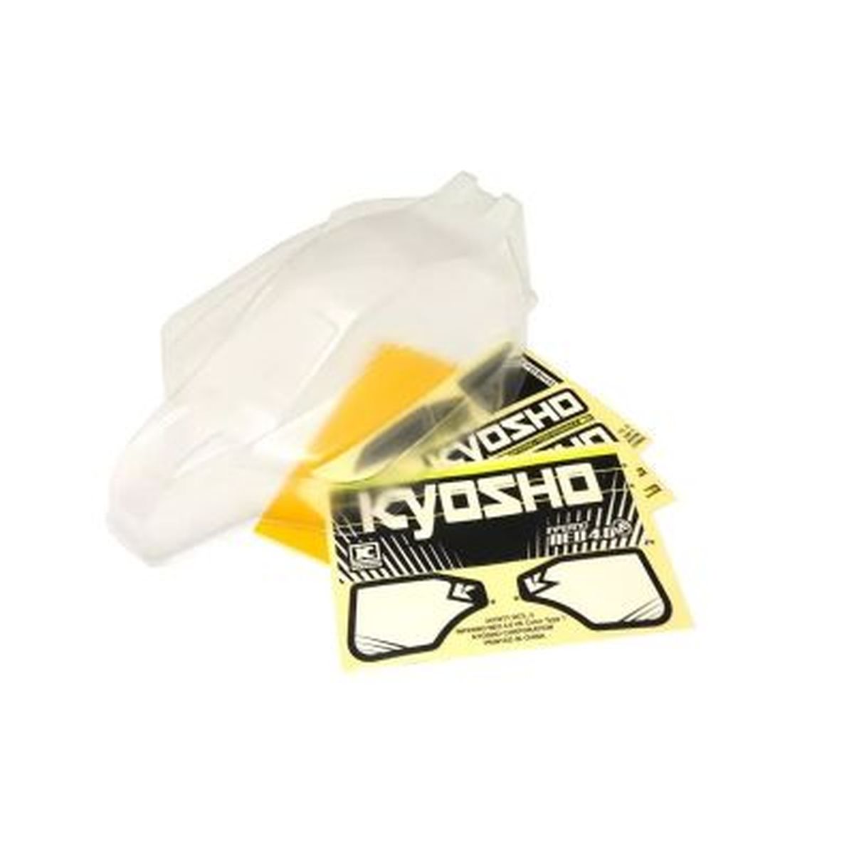 Clear Body Set with Decals for Inferno NEO 4.0 VE 1/8 Electric Buggy | Kyosho