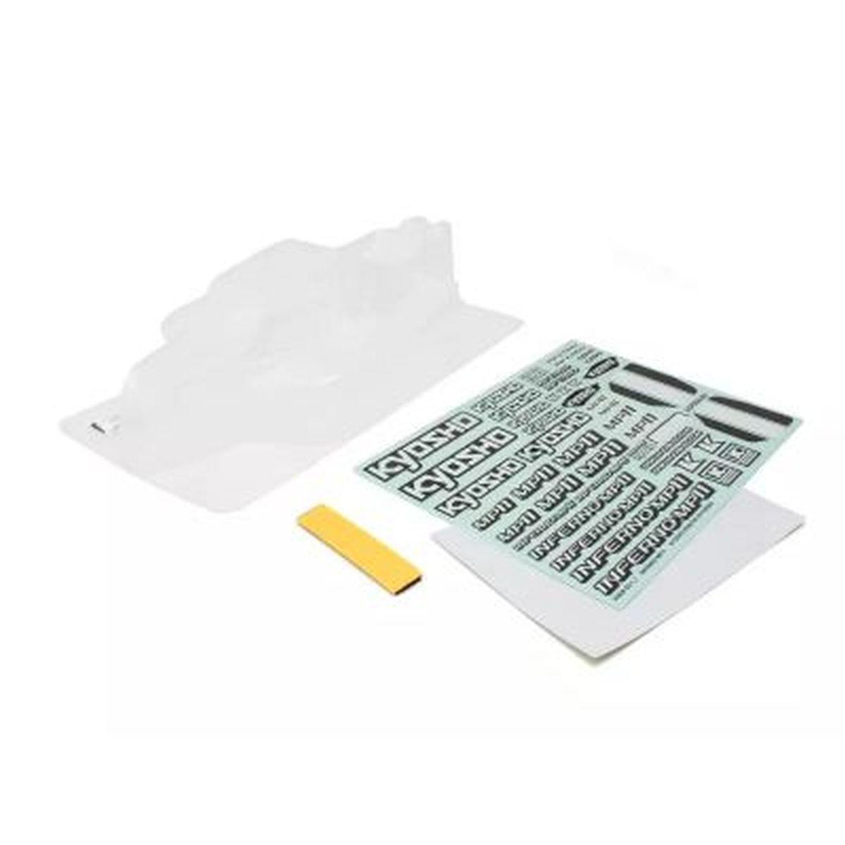 Clear Unpainted Body Set for Inferno MP11 1/8 Competition Nitro Buggy | Kyosho
