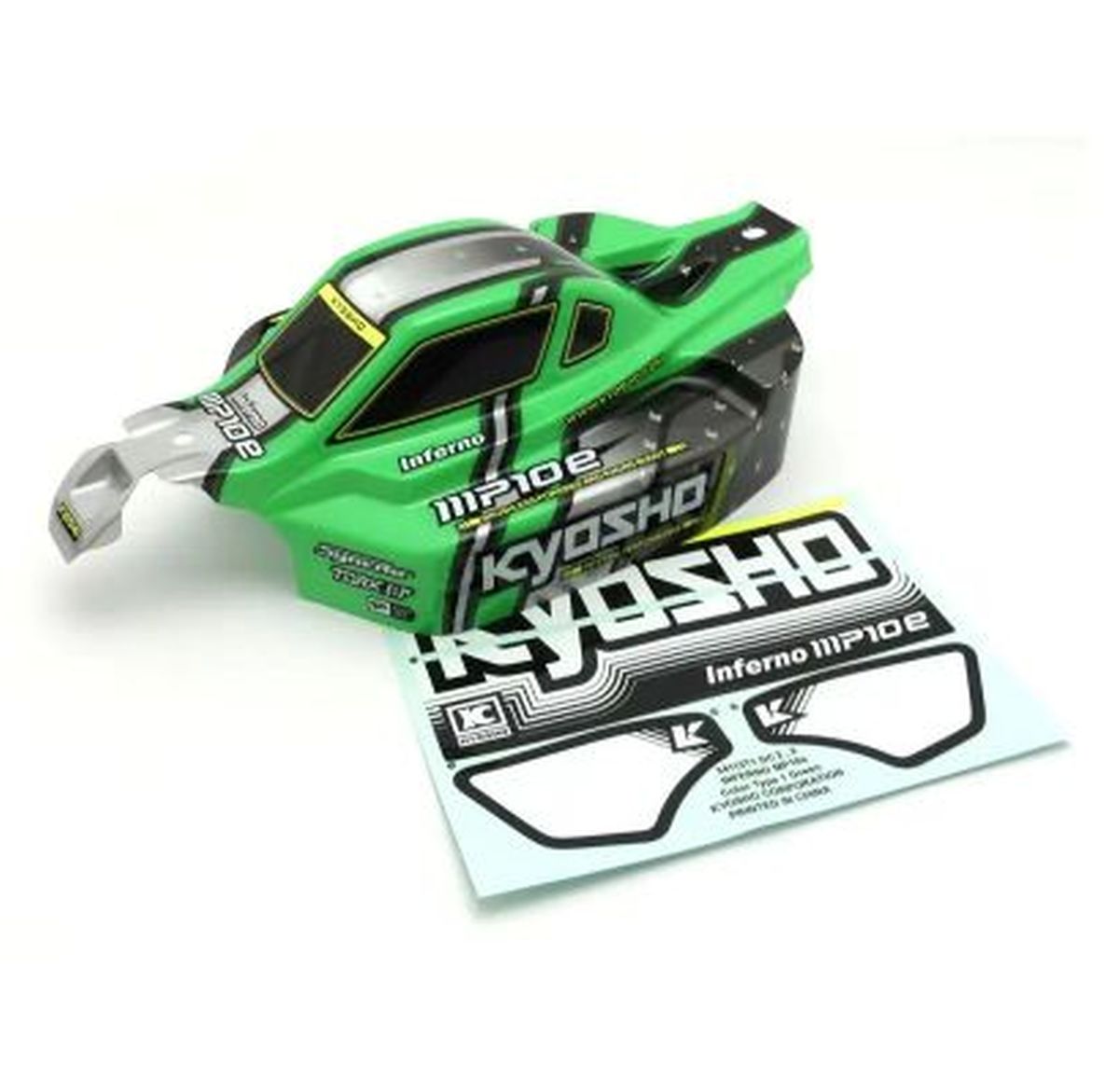 Pre-Decorated Body Set for Inferno MP10e RS 1/8 Competition Electric Buggy | Kyosho
