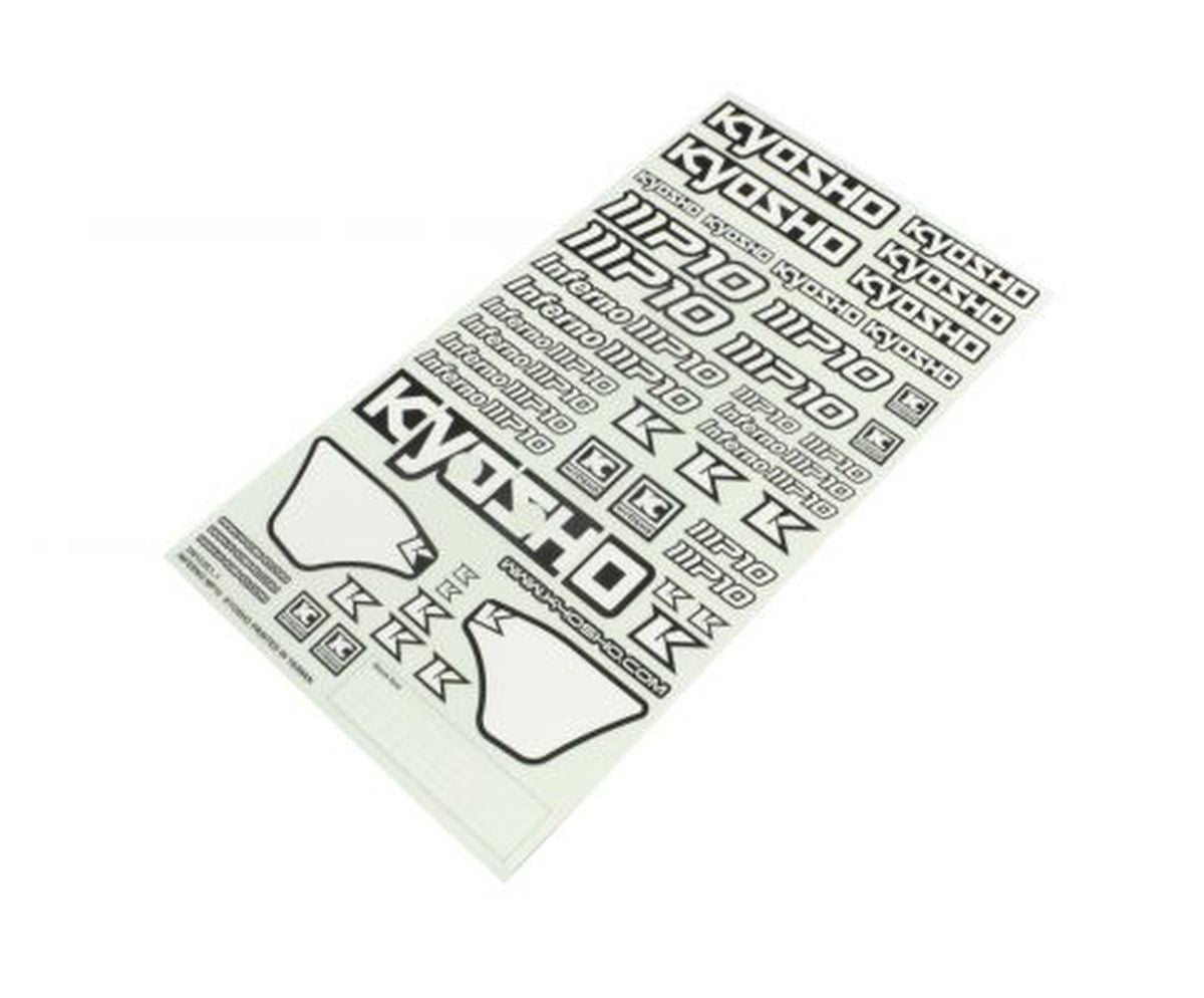 Kyosho Decal Sheet for Inferno MP10 Buggy Body