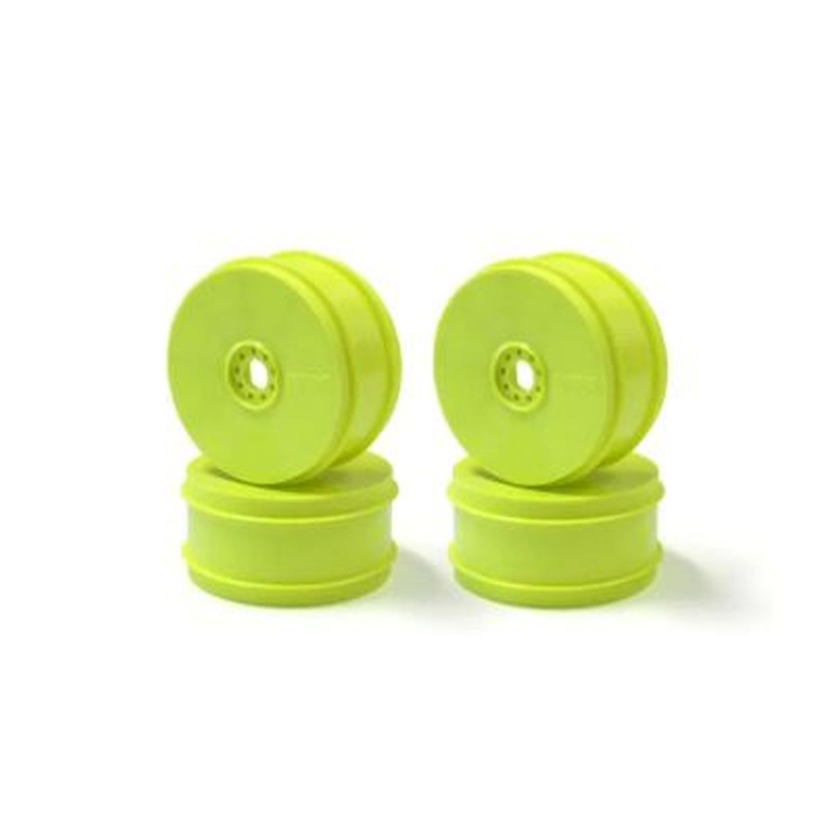 Dish Wheel Fluorescent Yellow 4-Pack for MP9/10 | Kyosho