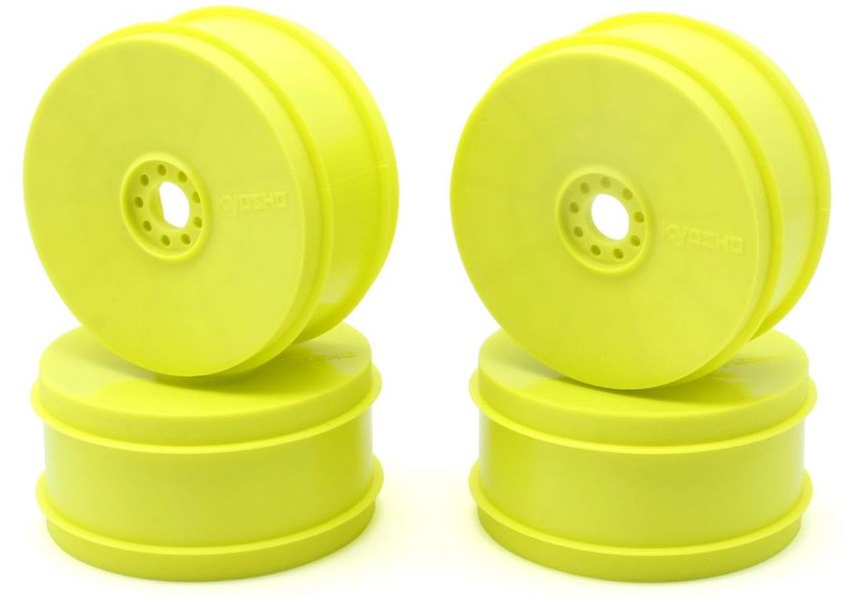 Kyosho Inferno MP11 Yellow Dish Wheel Set Front (4pcs)
