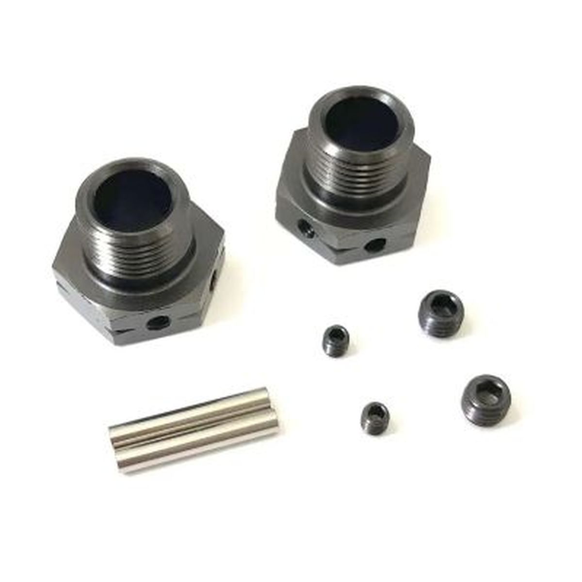 Wide Wheel Hub Gunmetal 2-Pack for MP10 1/8 Buggy | Kyosho