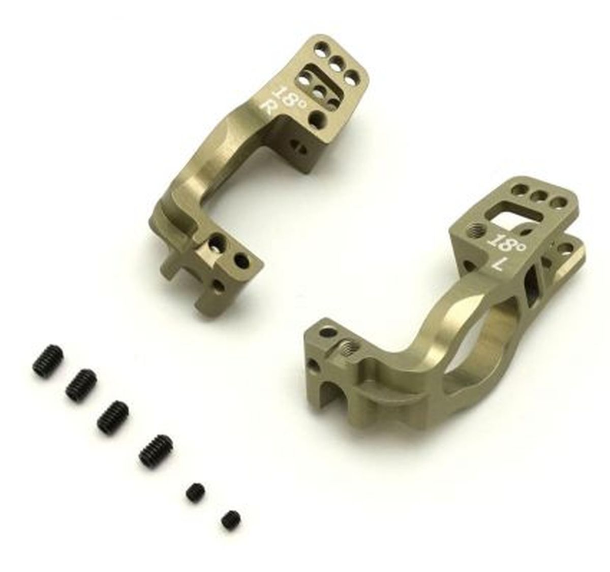 KPI Front Hub Carrier 18° Left/Right for MP10 1/8 Buggy | Kyosho