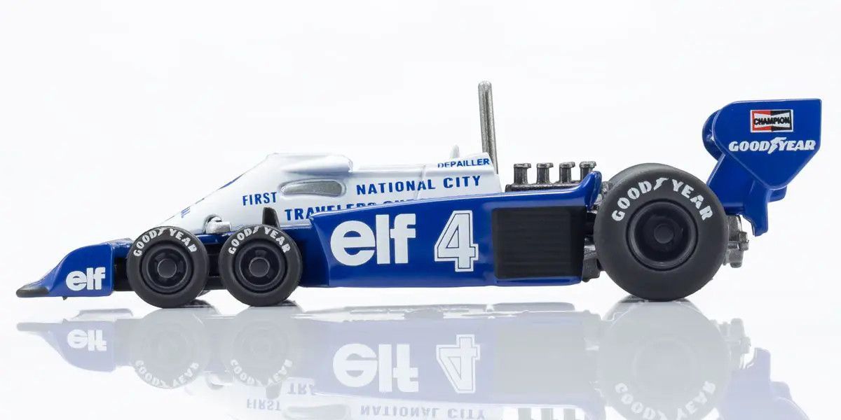 Kyosho 1/64 Tyrrell P34 No.4 1977 F1 Resin Model