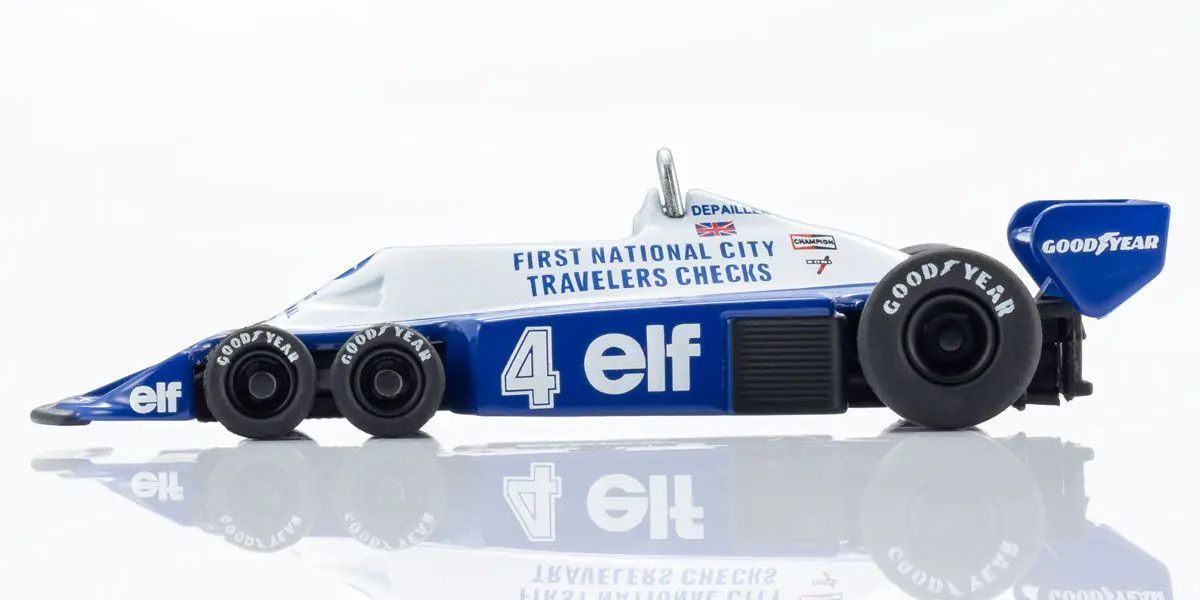 Kyosho 1/64 Tyrrell P34/2 No.4 1977 F1 Resin Model