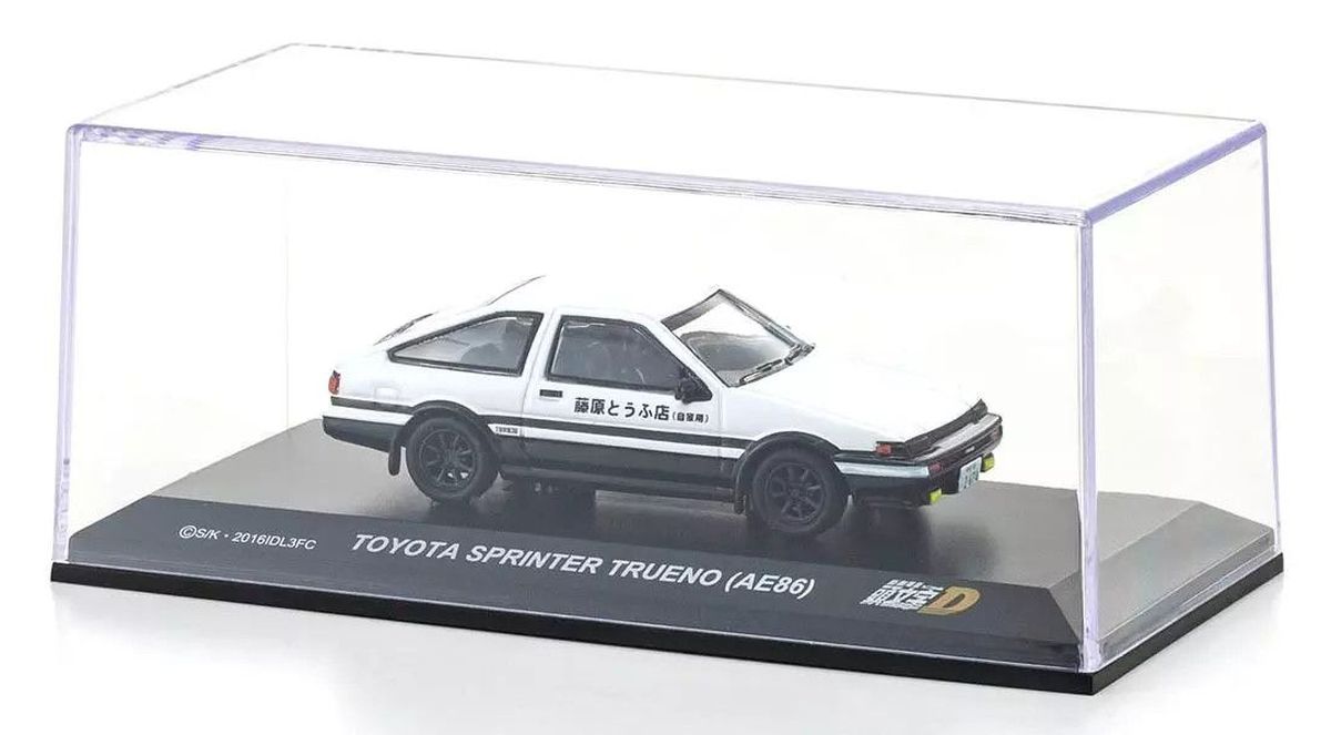 Kyosho 1/64 Initial D Toyota Sprinter Trueno AE86 Fujiwara Takumi Diecast Model