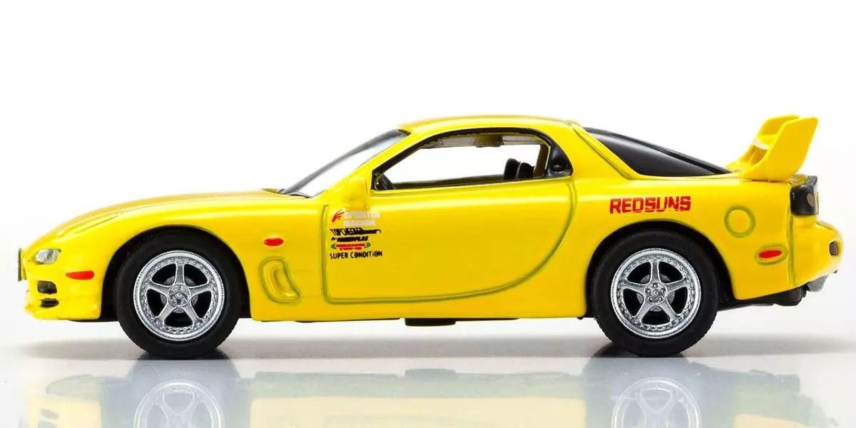 Kyosho 1/64 Initial D Mazda RX-7 FD3S Takahashi Keisuke Diecast Model