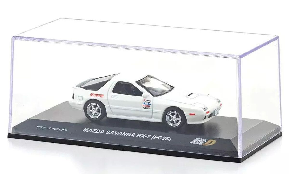 Kyosho 1/64 Initial D Mazda Savanna RX-7 FC3S Takahashi Ryosuke Diecast Model