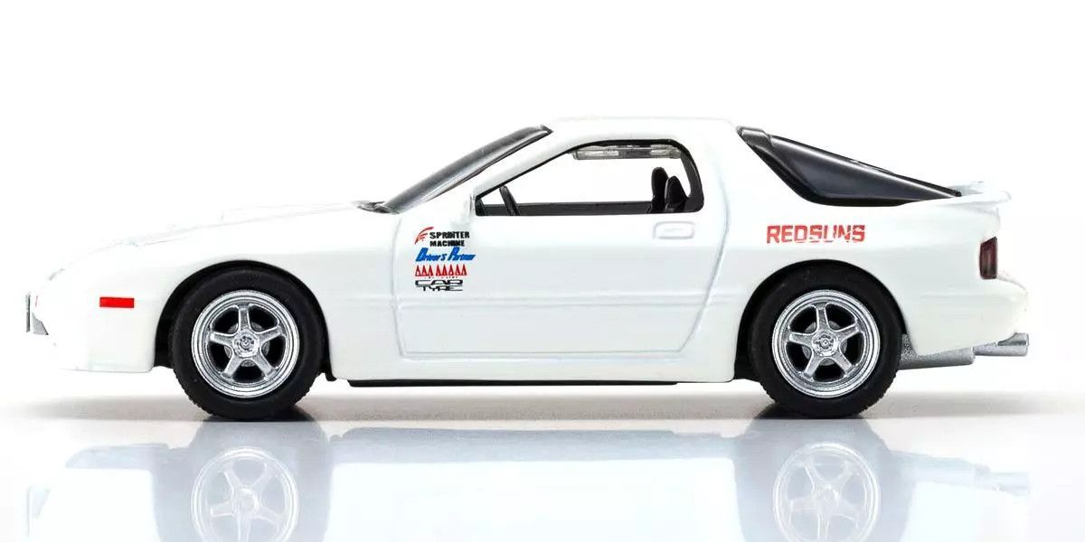 Kyosho 1/64 Initial D Mazda Savanna RX-7 FC3S Takahashi Ryosuke Diecast Model