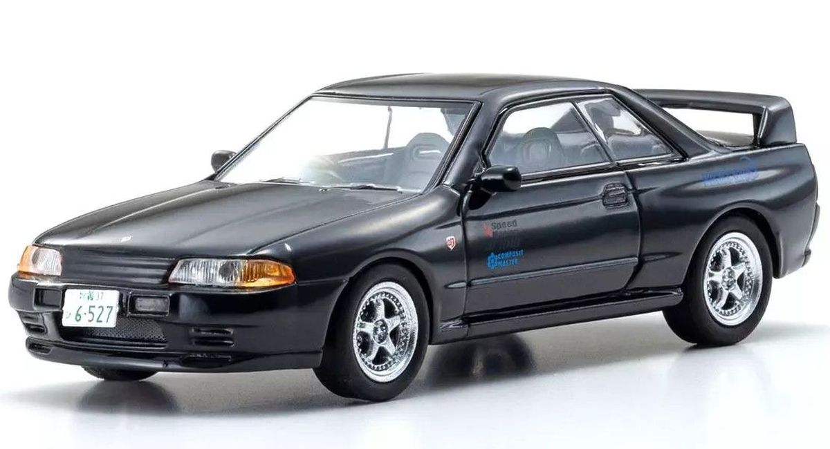 Kyosho 1/64 Initial D Nissan Skyline GT-R BNR32 Nakazato Takeshi Diecast Model