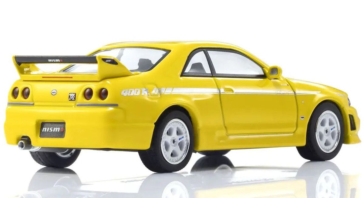 Kyosho 1/64 Nismo 400R Yellow Diecast Model