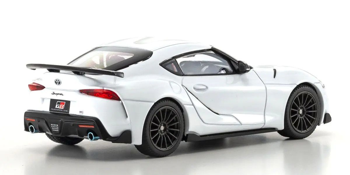 Kyosho 1/43 Toyota Supra Vart Type White Base, Model KS03700V2