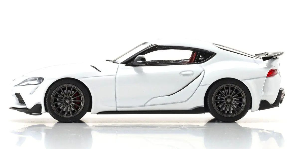 Kyosho 1/43 Toyota Supra Vart Type White Base, Model KS03700V2