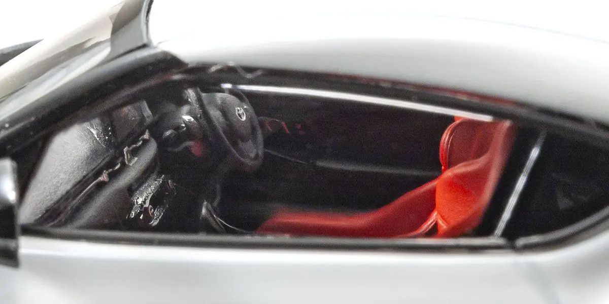 Kyosho 1/43 Toyota Supra Vart Type White Base, Model KS03700V2