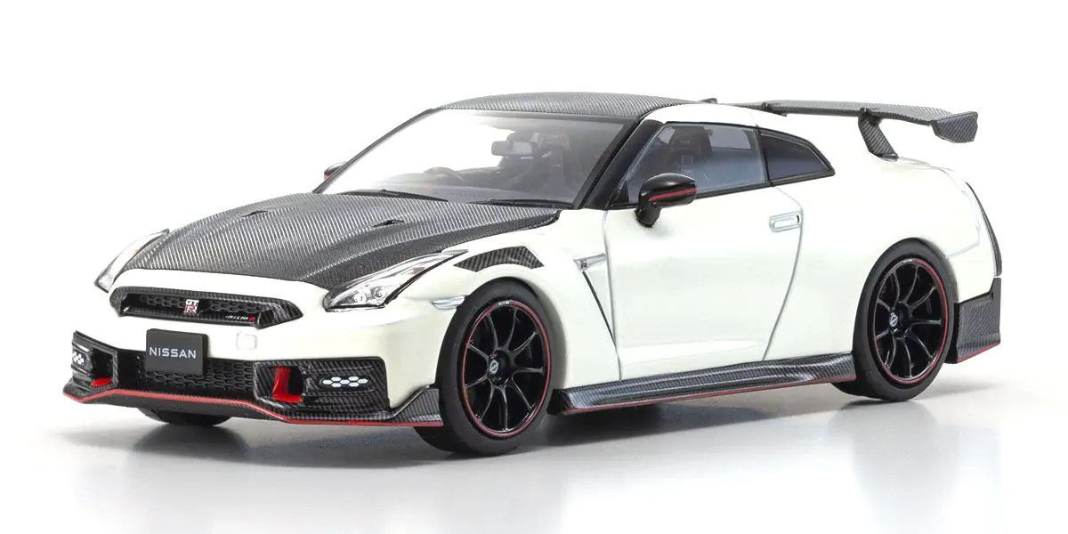 Kyosho 1/43 Nissan GT-R Nismo 2024 White, Model KS03920W