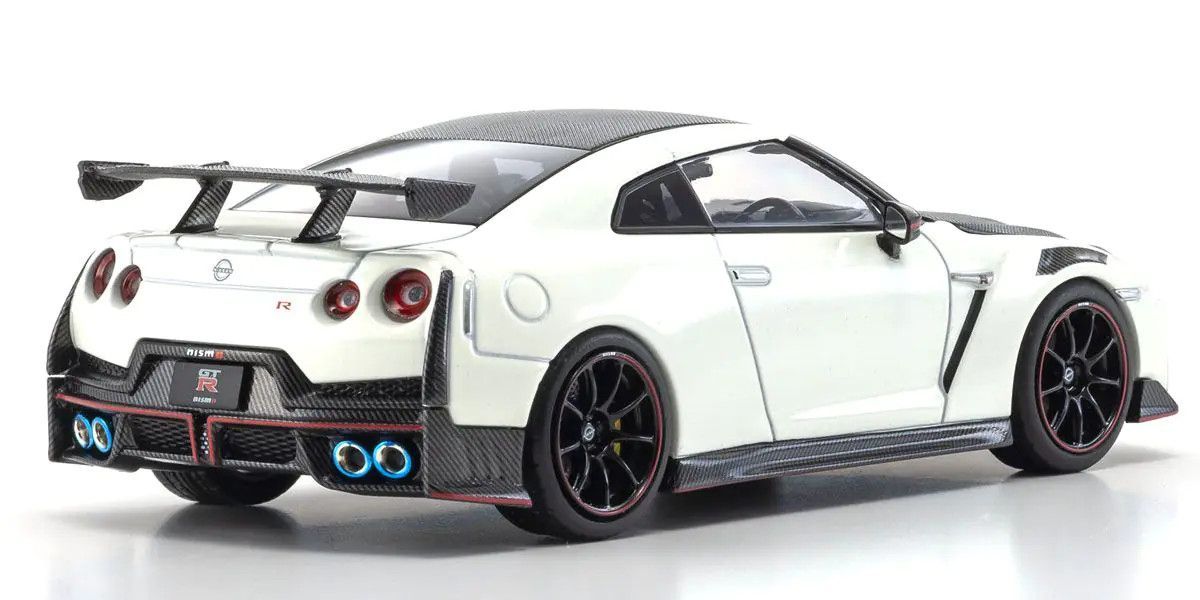 Kyosho 1/43 Nissan GT-R Nismo 2024 White, Model KS03920W