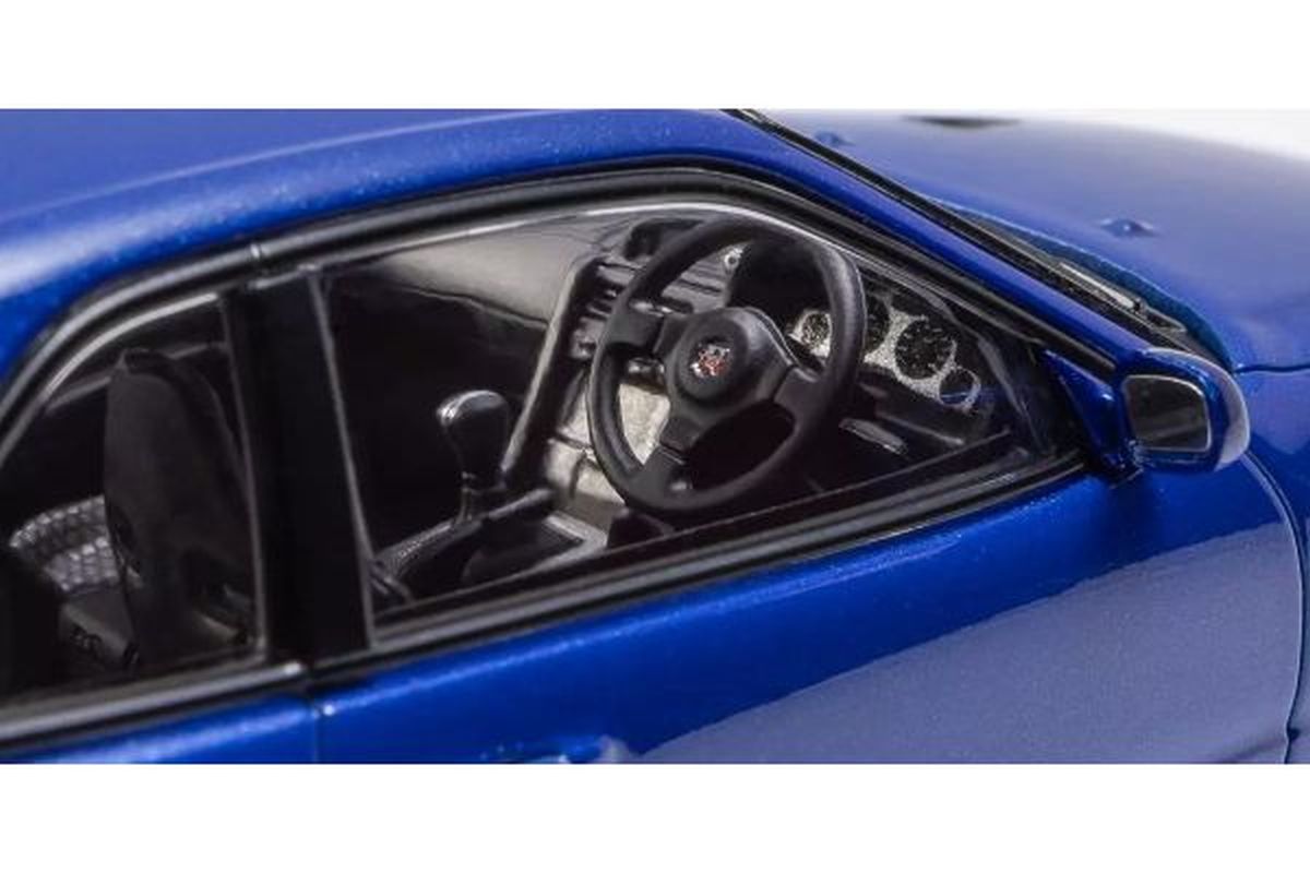 Kyosho 1/43 Nissan Skyline GT-R R34 V-Spec II Blue Diecast Model