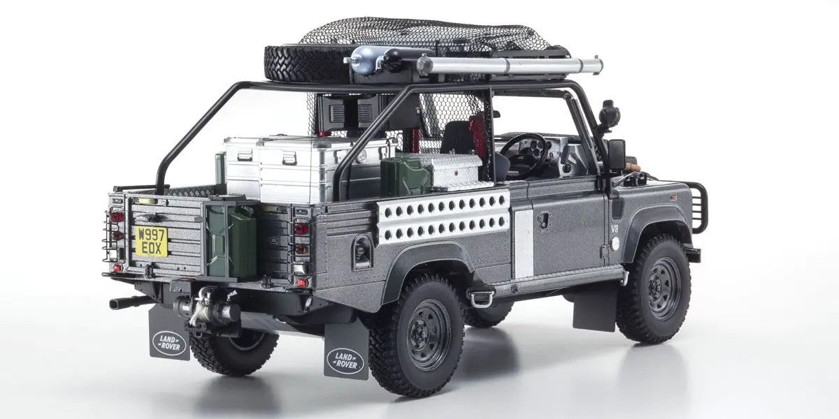 Kyosho 1/18 Land Rover Defender Movie Edition, Resin Model KSR08903TR