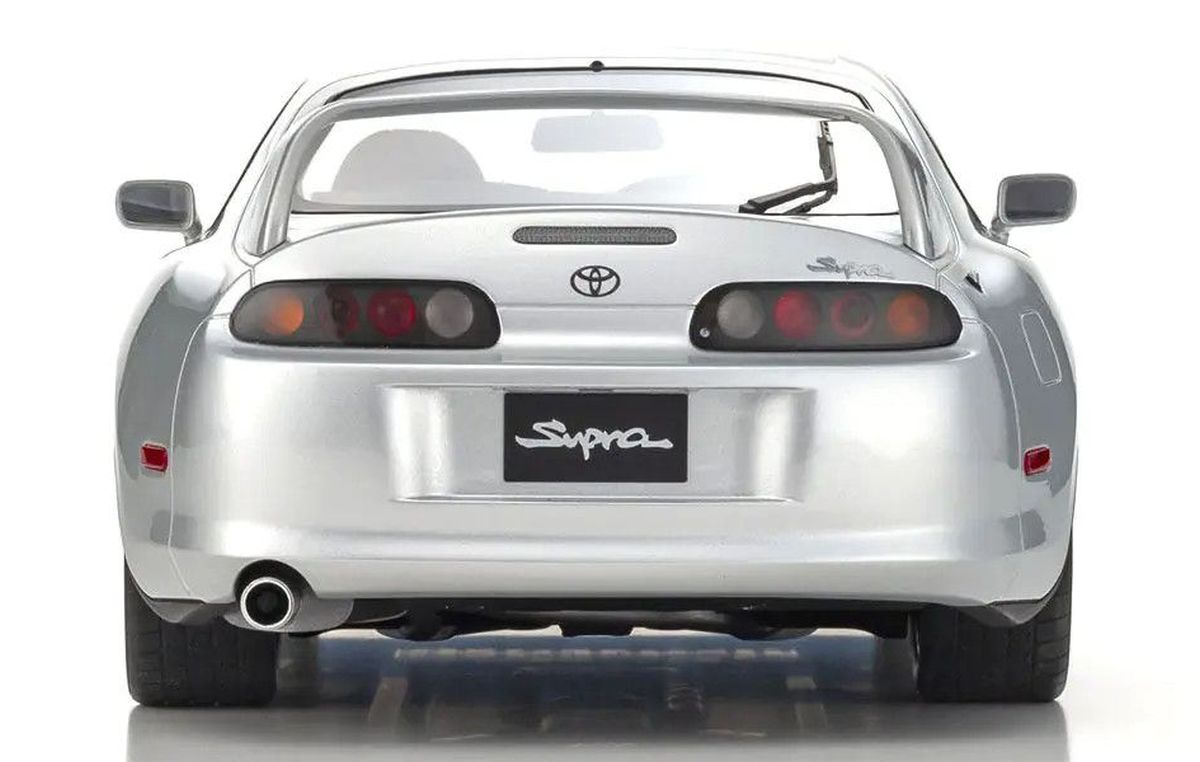 Kyosho 1/12 Toyota Supra A80 Silver Resin Model
