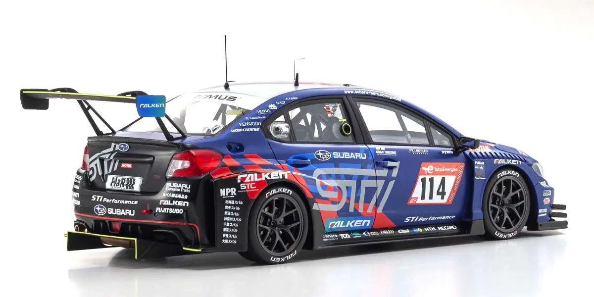 Kyosho Samurai 1/18 Subaru WRX STI NBR Challenge 2022 KSR18058A