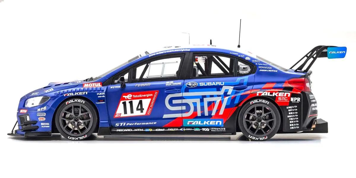 Kyosho Samurai 1/18 Subaru WRX STI NBR Challenge 2022 KSR18058A