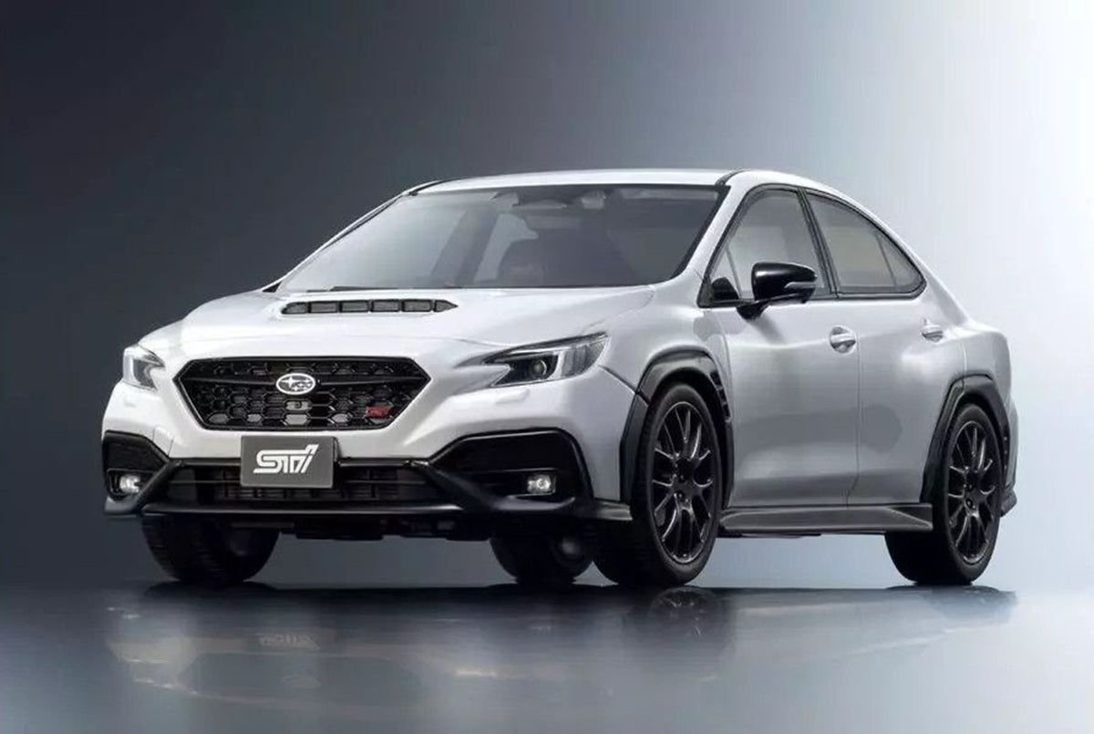 Kyosho 1/18 Subaru WRX S4 STI Sport# White Resin Model