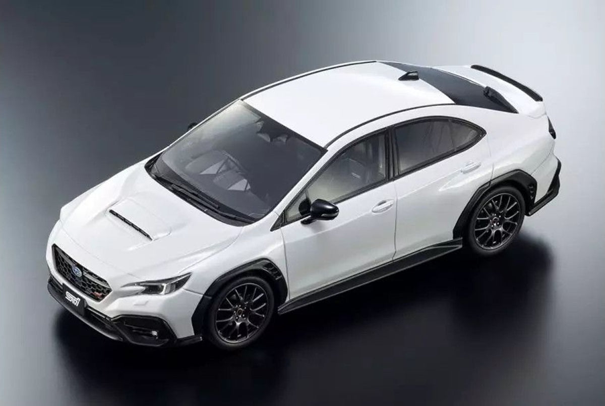 Kyosho 1/18 Subaru WRX S4 STI Sport# White Resin Model