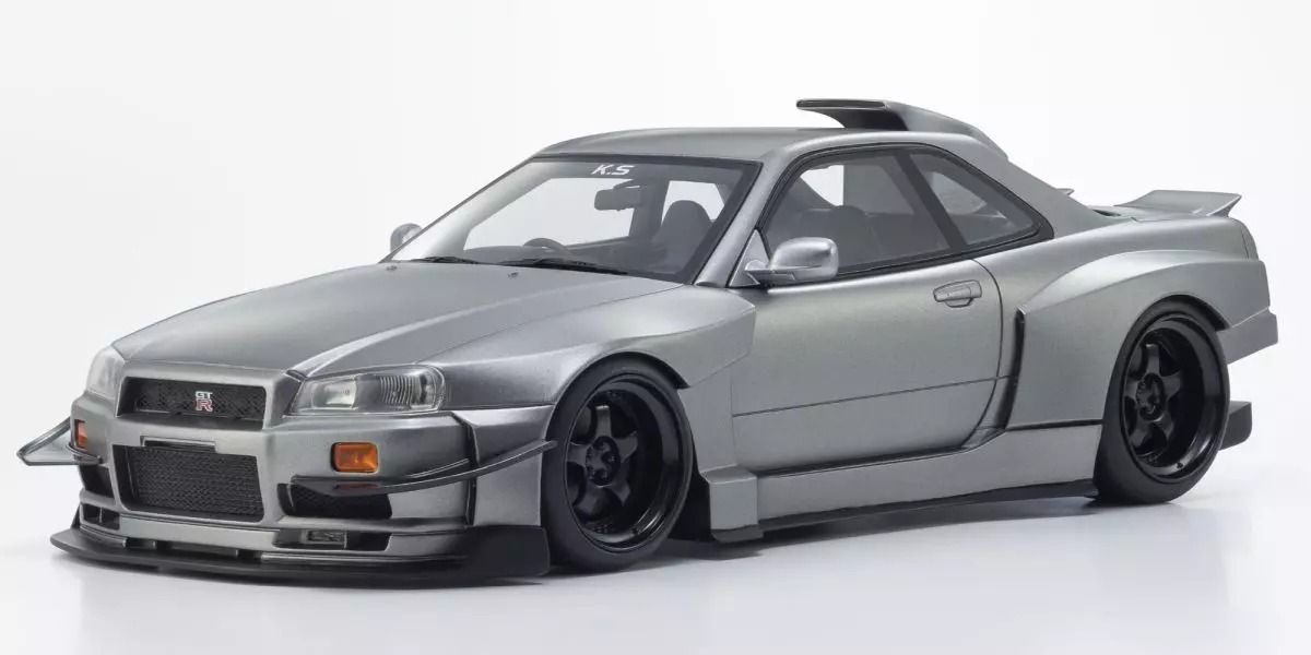 Kyosho 1:18 Nissan Skyline GT-R R34 KS Model
