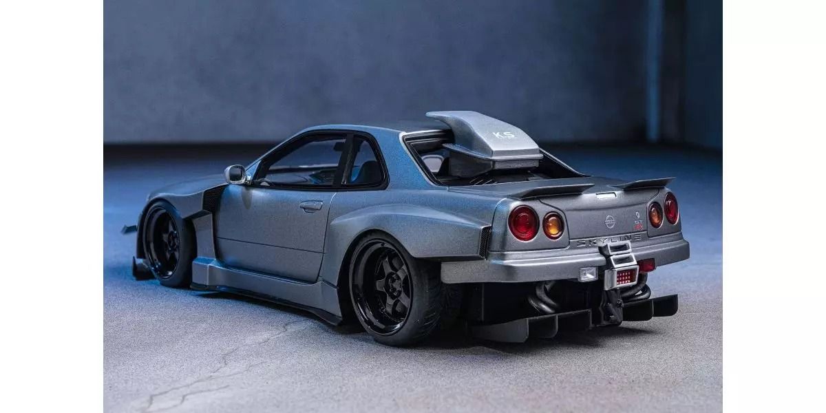 Kyosho 1:18 Nissan Skyline GT-R R34 KS Model - image 3
